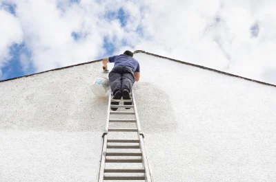 Peinture extérieure à Lampaul-Ploudalmézeau — façades et ravalement